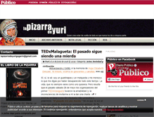 Tablet Screenshot of lapizarradeyuri.com